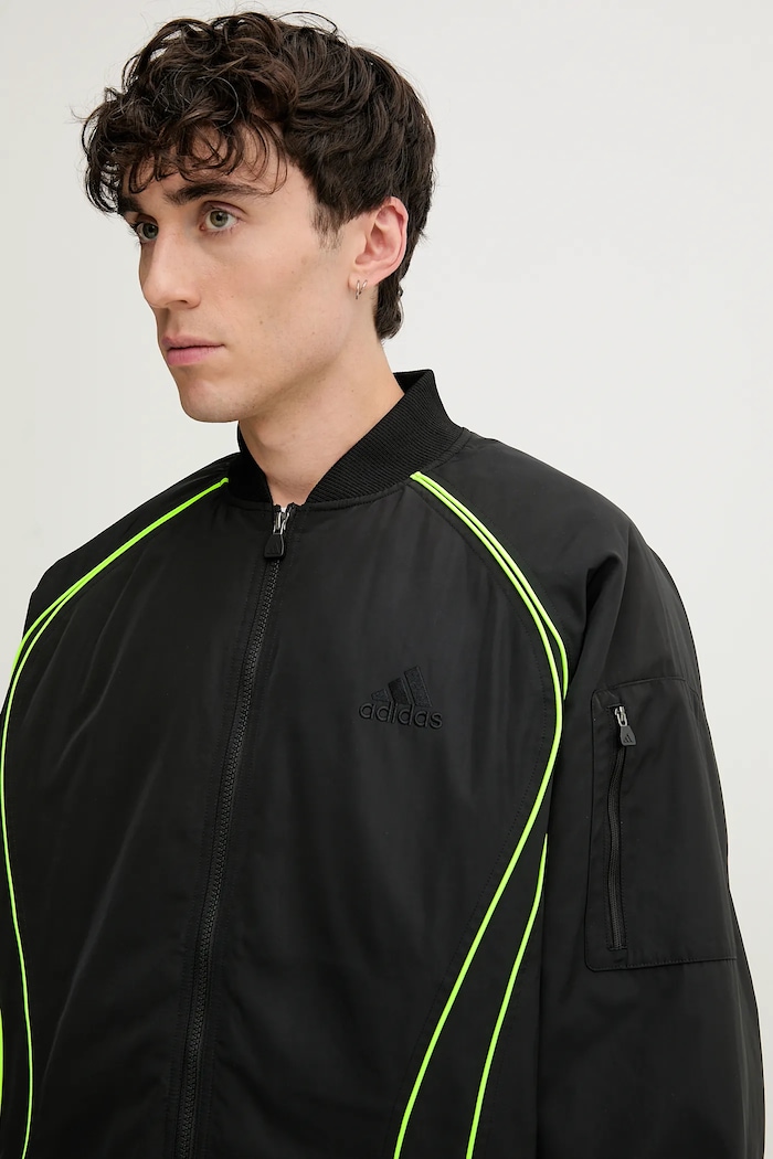 Куртка-бомбер adidas Originals Teamgeist чорний JX4082
