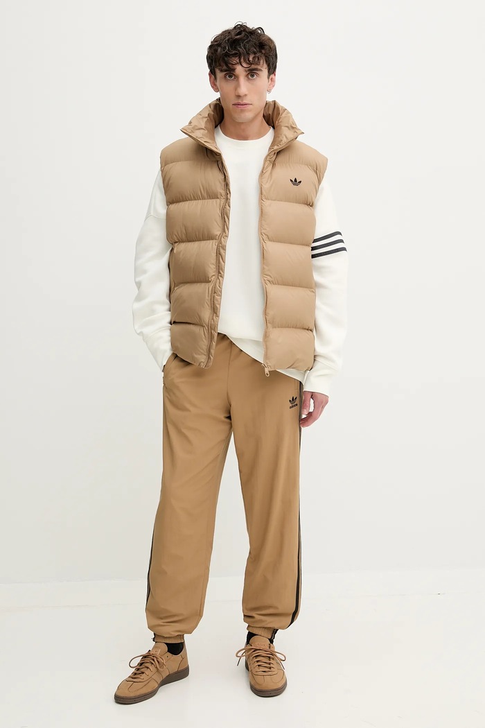 adidas Originals bezrękawnik Commercial Vest JX4124 beżowy AW25