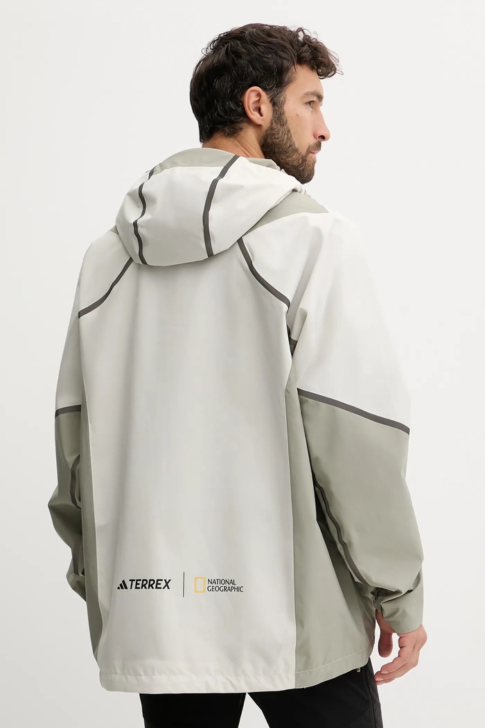 Odzież adidas TERREX kurtka KC2342 beżowy