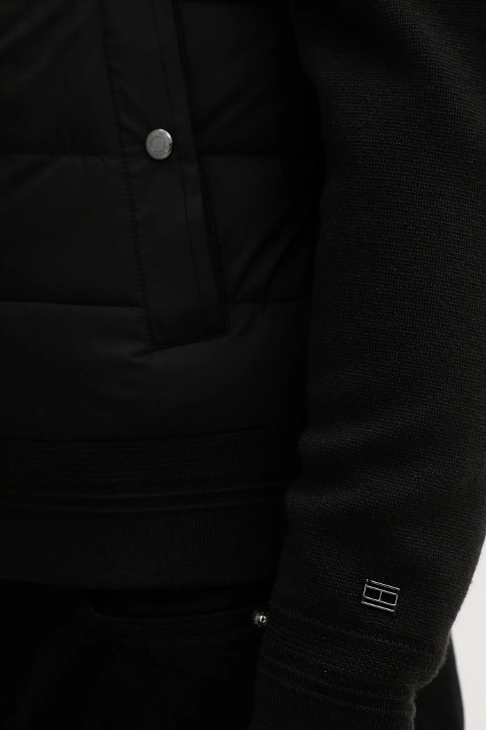 Tommy Hilfiger kurtka z dodatkiem wełny MW0MW40774 czarny
