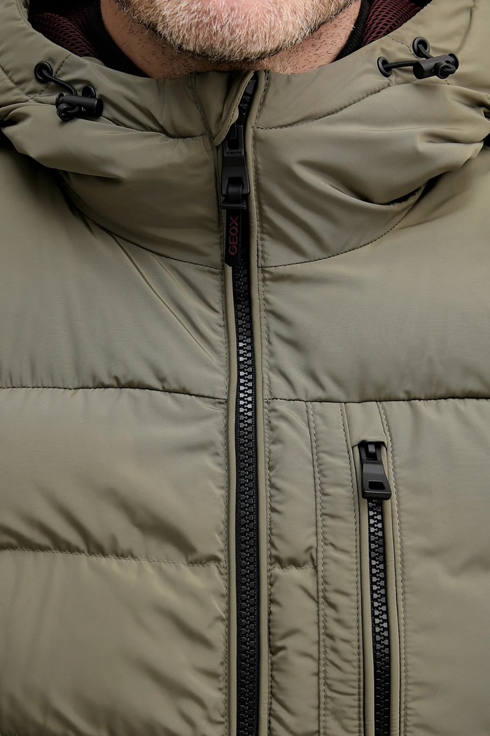Geox geacă SNAKE verde M5628A.T3266