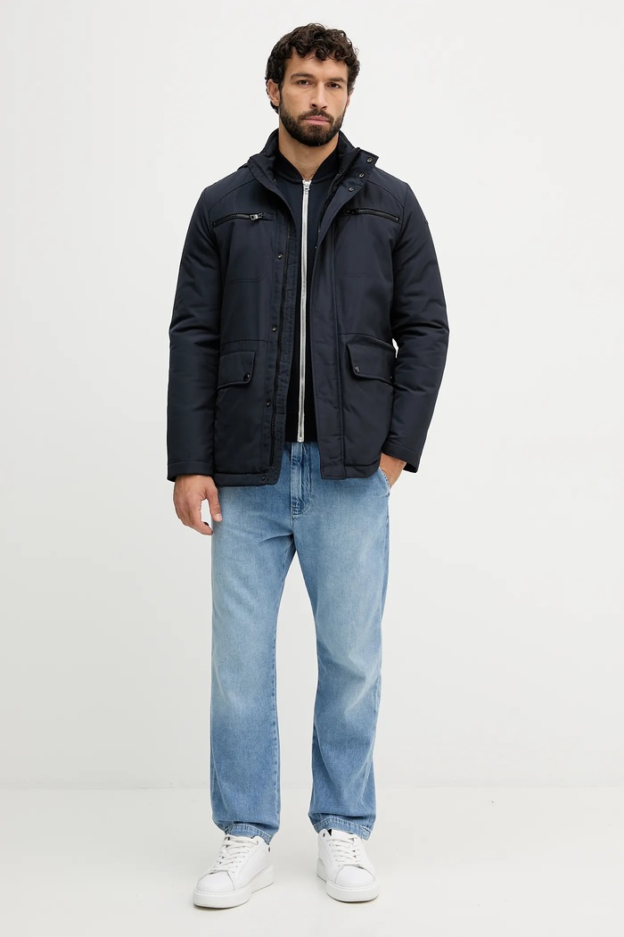Geox geacă RENNY M5620R.T3190 bleumarin AW25