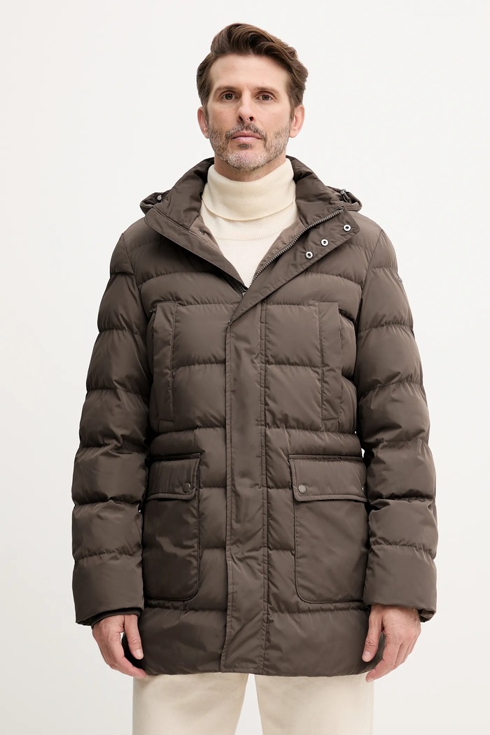 Яке Geox LEITAN с изолация кафяв M5628B.T3266