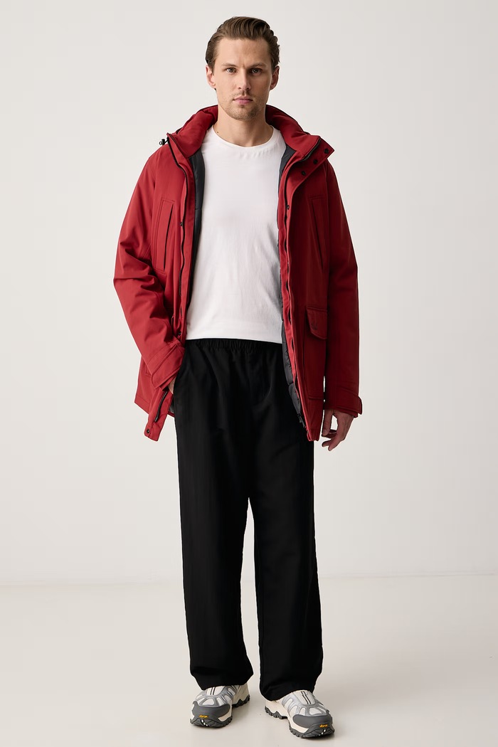 Jack Wolfskin Kurtka przejściowa męska CANYON SHIELD A65119 pomarańczowy AW25