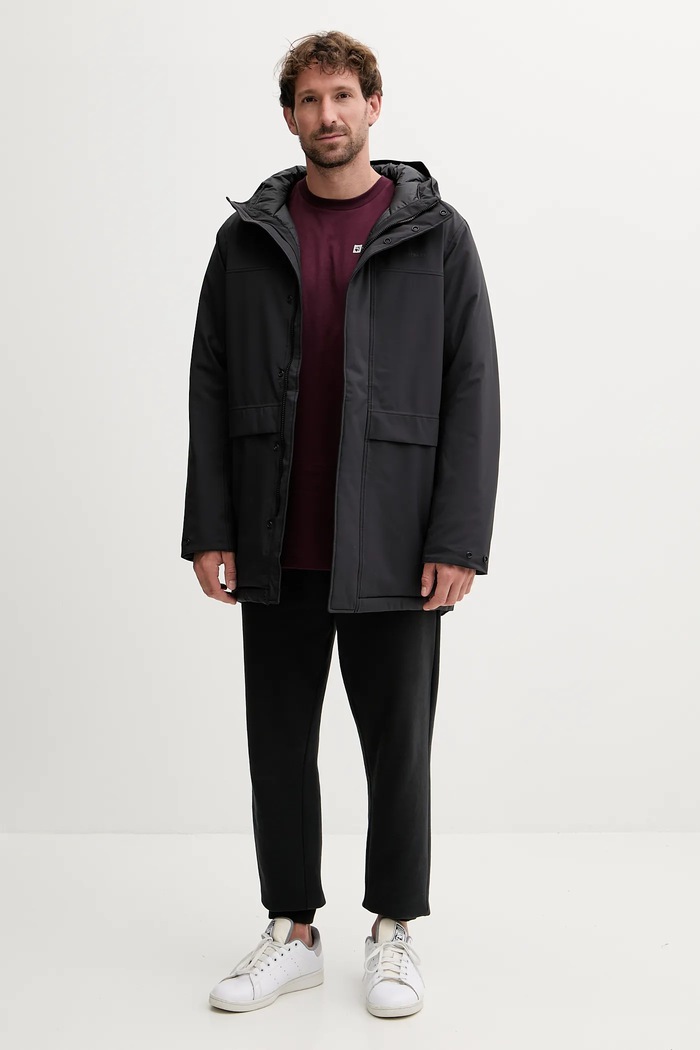 Jack Wolfskin Geacă COLD CAMP A65022 negru AW25