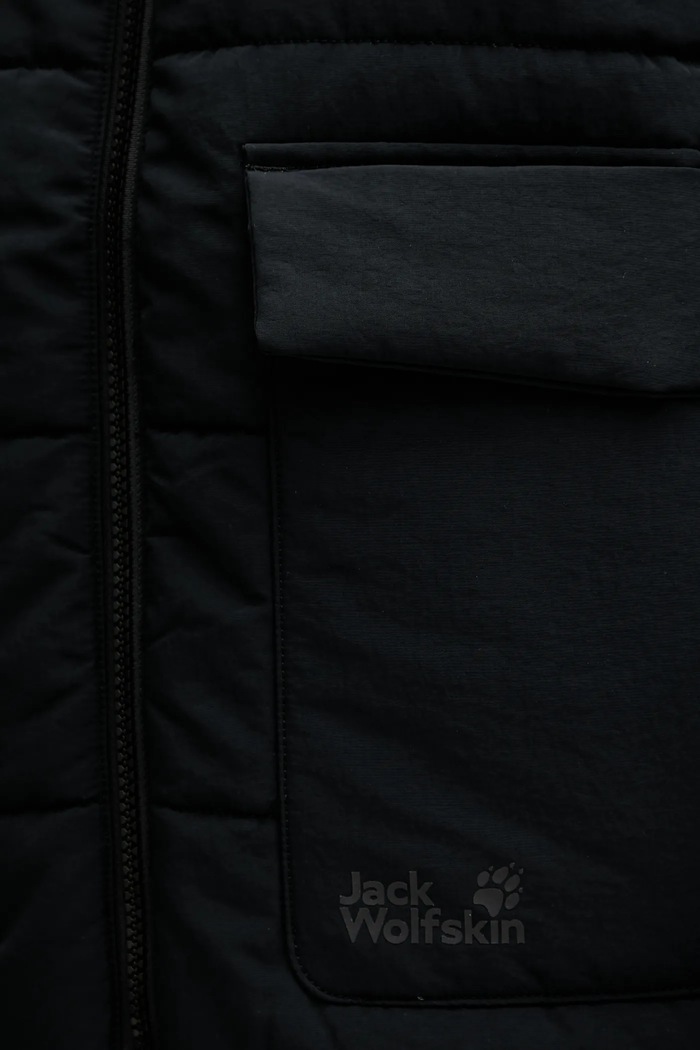 Jack Wolfskin rövid kabát NORTHERN LITE A65023 fekete