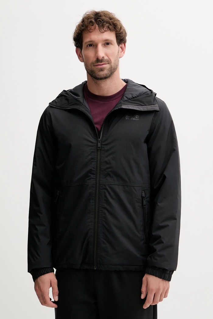 Jakna Jack Wolfskin PAMIR Planet friendly crna A65048