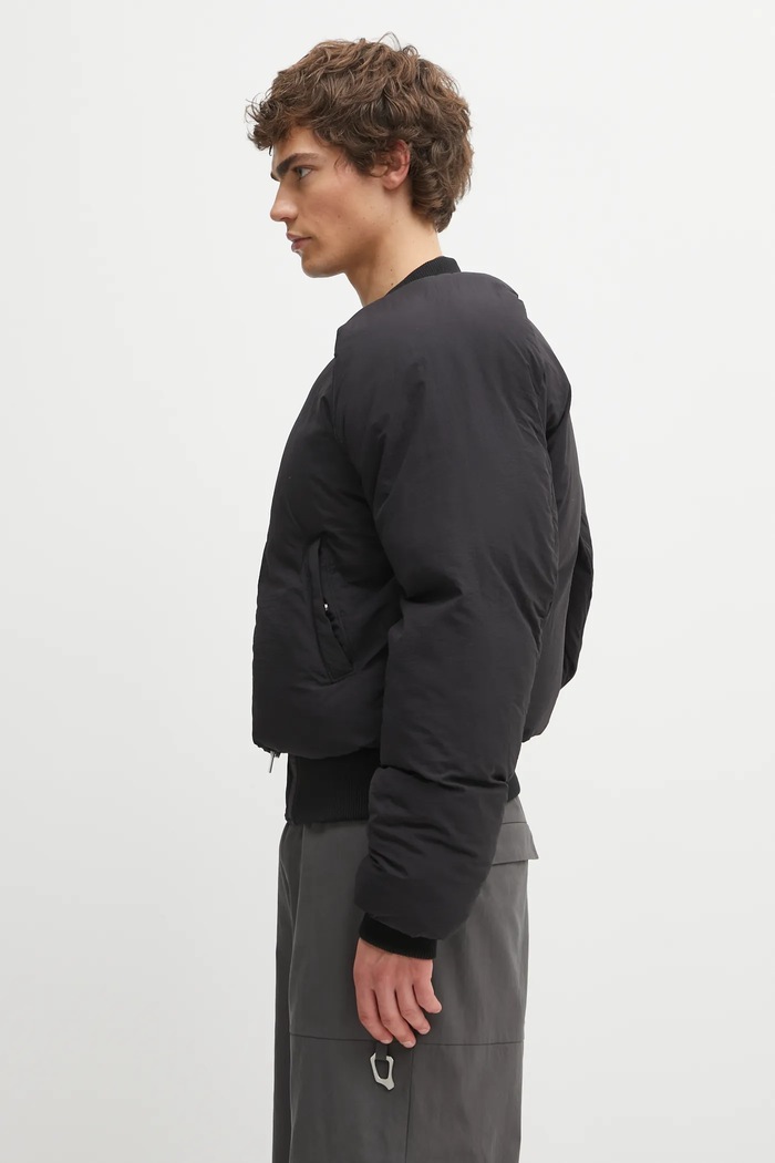 Μπουφάν bomber Heliot Emil AW25.M.02.163.BLK01 μαύρο AW25