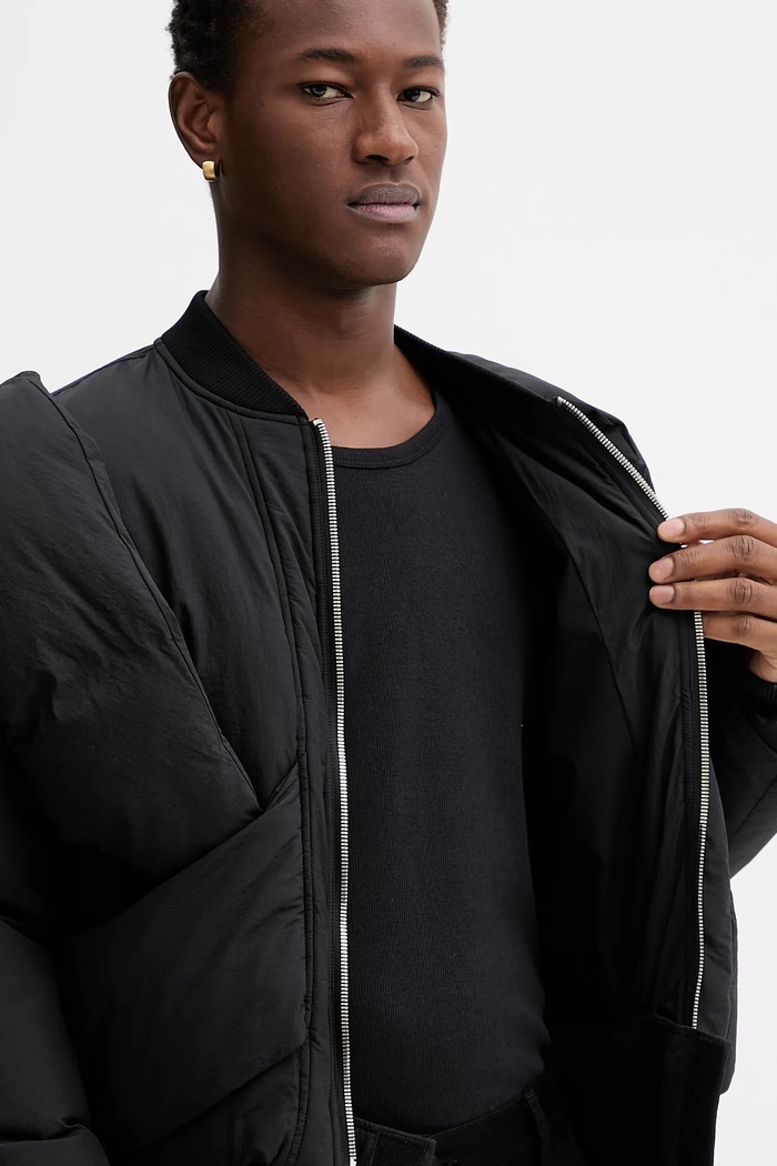 Bomber bunda Heliot Emil AW25.M.02.163.BLK01