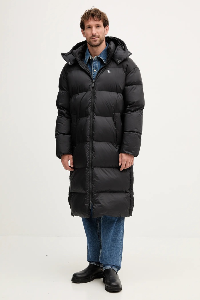 Bunda Calvin Klein Jeans zateplené čierna LV04RD518G