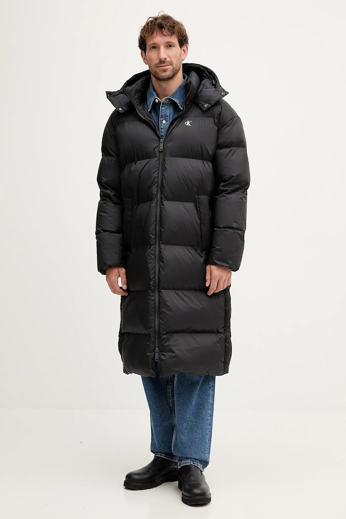 Bunda Calvin Klein Jeans zateplené čierna LV04RD518G