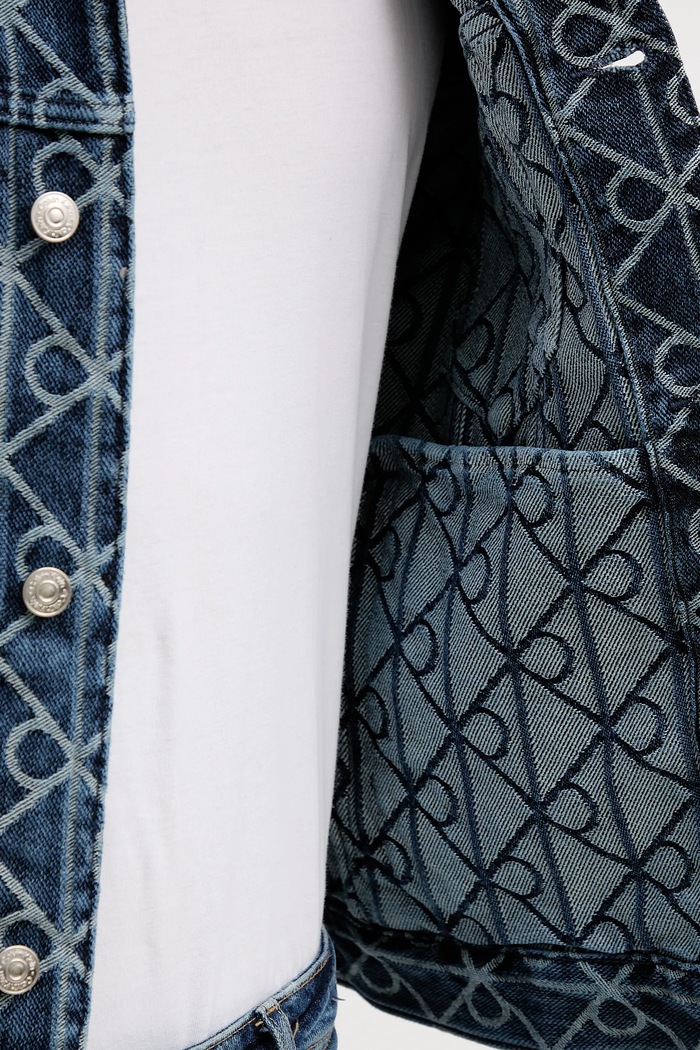 Дънково яке Calvin Klein Jeans LV04RD767G