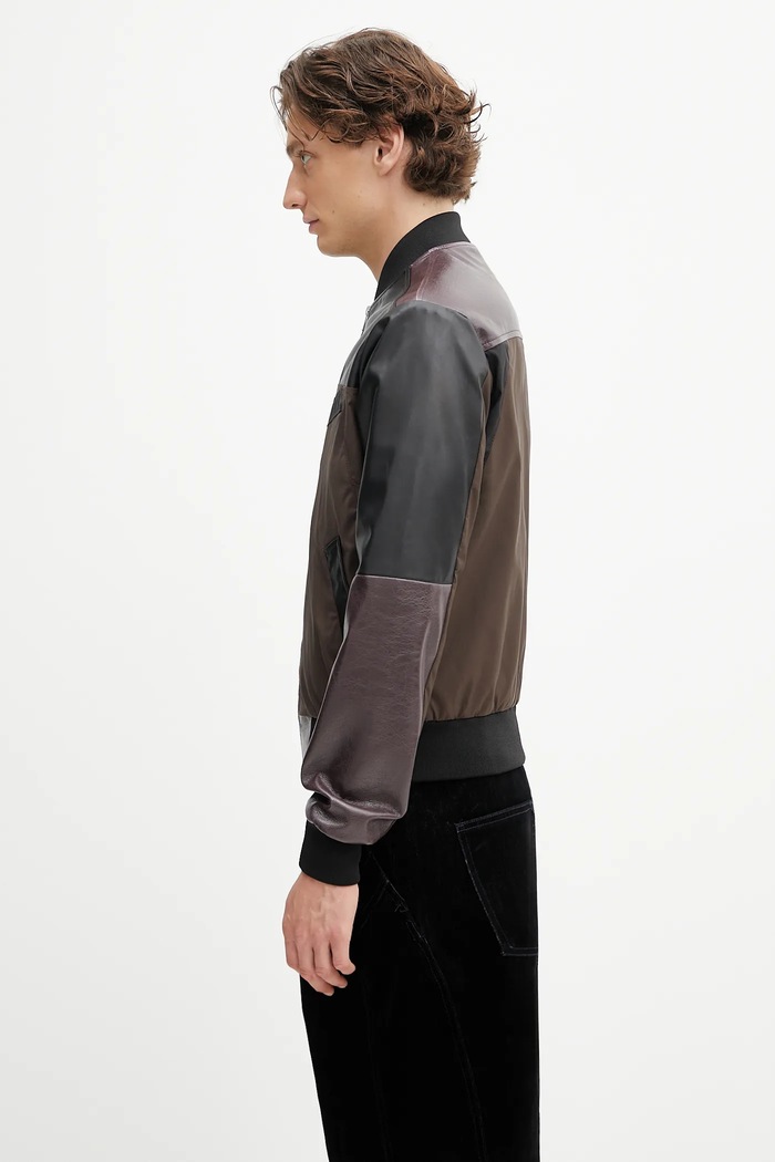 MM6 Maison Margiela geaca bomber SH2AM0042.M35609.961 maro AW25