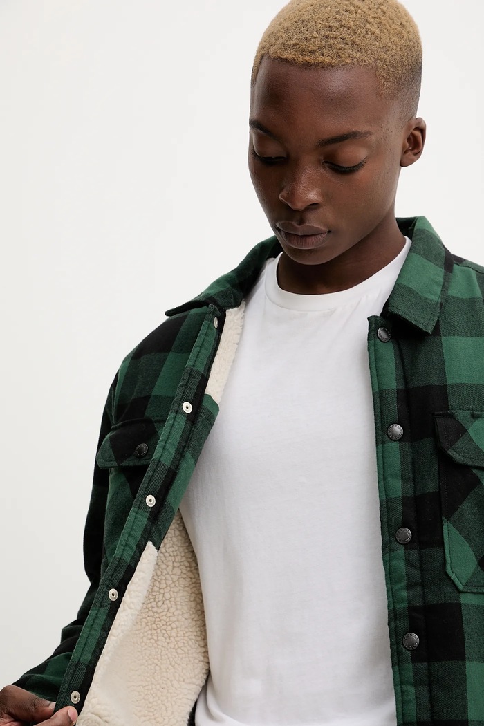 Dickies geacă cu aspect de cămașă DK0A4XGR verde