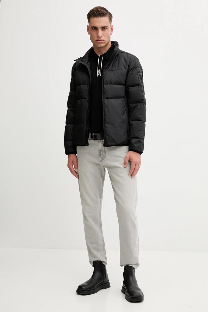Puhovka BOSS Green OW_Urbanex Puffer 50544322 črna AW25
