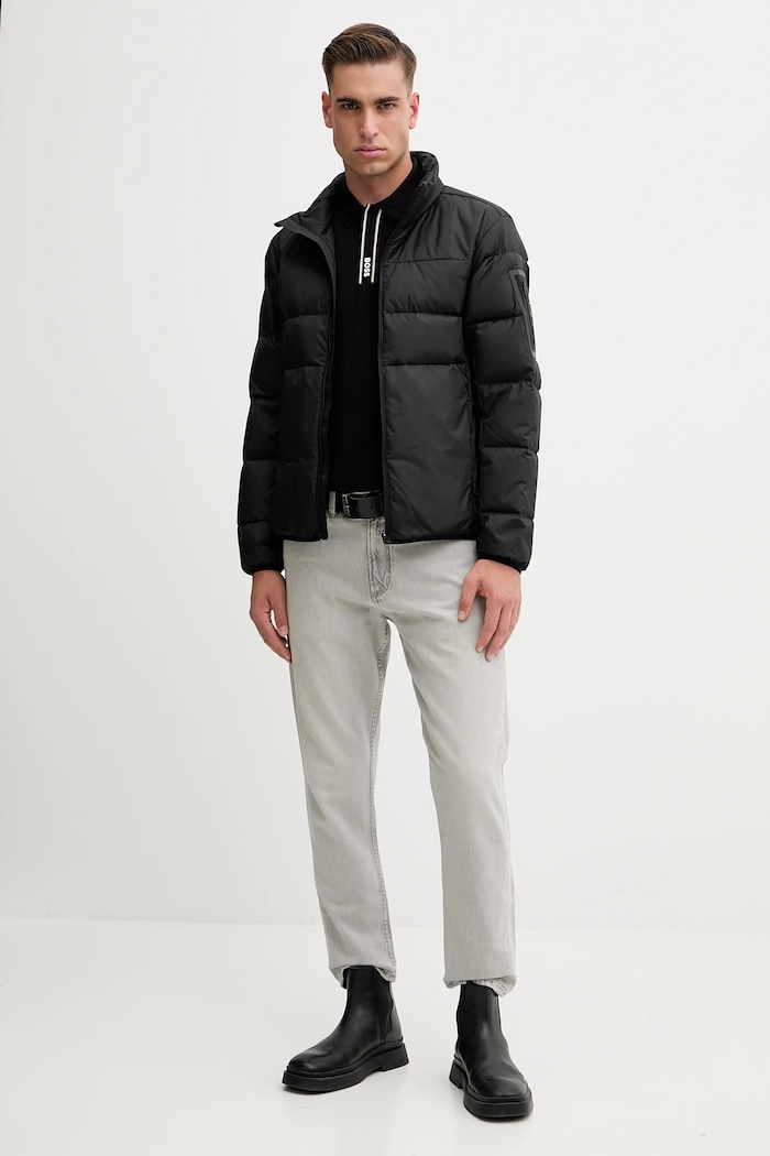 Puhovka BOSS Green OW_Urbanex Puffer 50544322 črna AW25