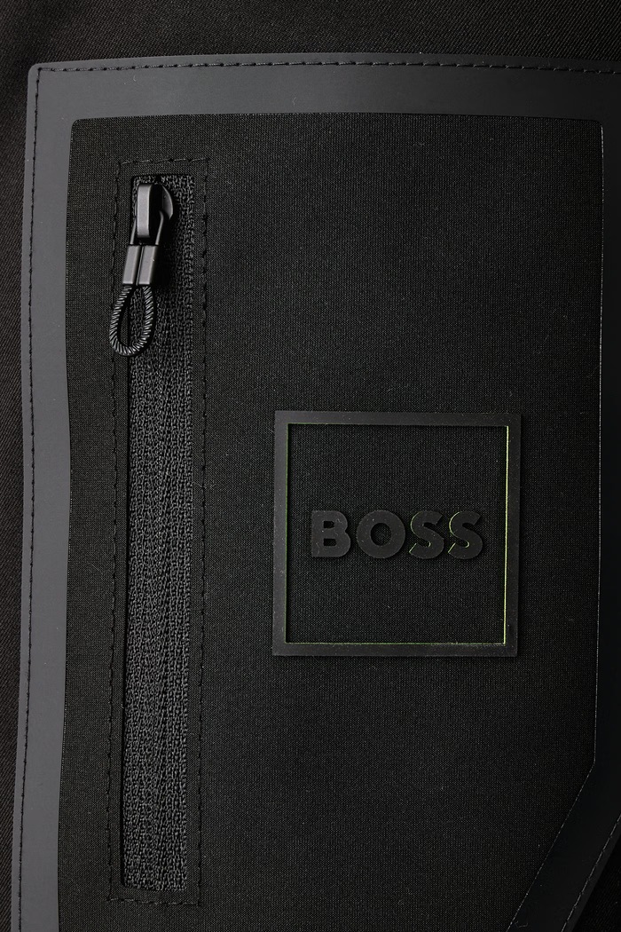 Kurtka puchowa męska OW_Block-X JT HD BOSS Green beżowy 50548693