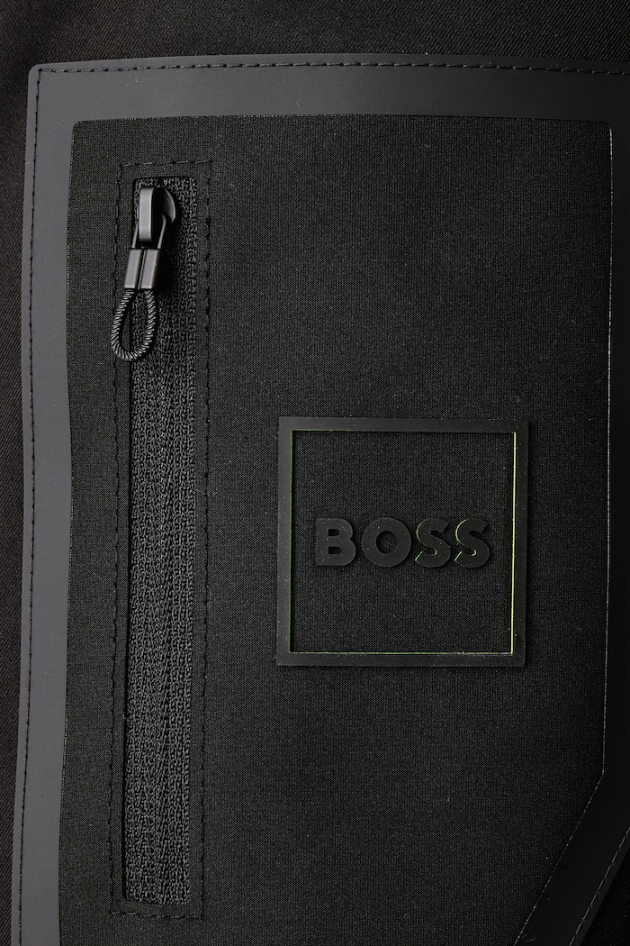 Kurtka puchowa męska OW_Block-X JT HD BOSS Green beżowy 50548693