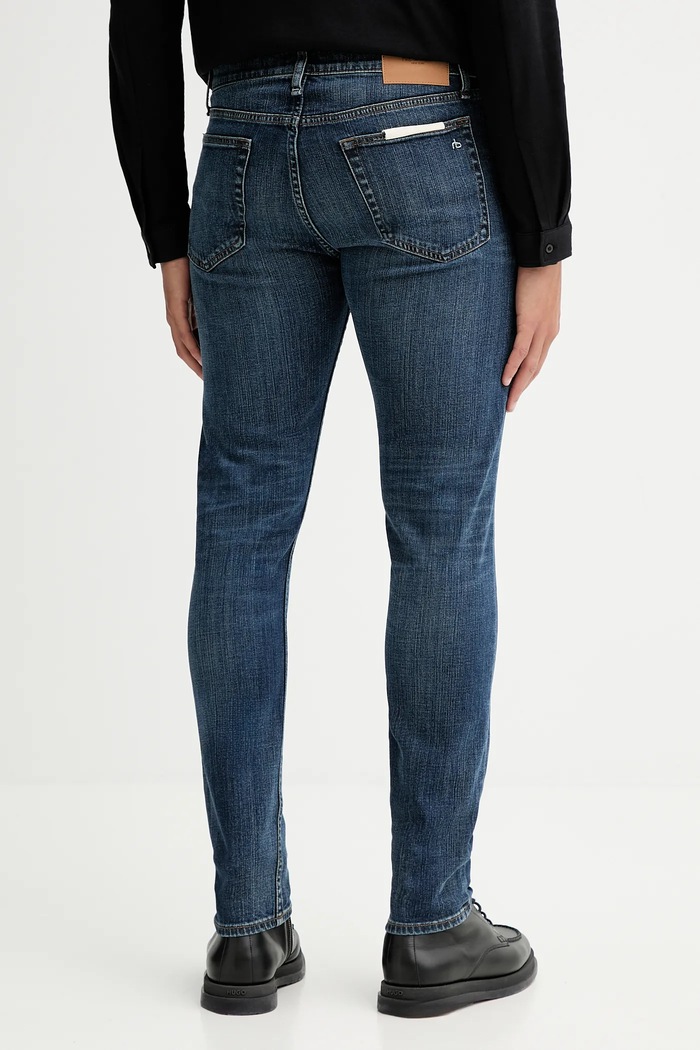 Oblečenie Rifle s prímesou kašmíru Rag & Bone RX0225F2VCH tmavomodrá