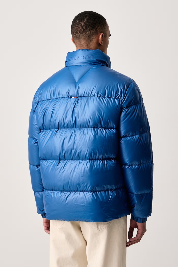 Odzież Tommy Hilfiger Krótka kurtka męska MW0MW40617 niebieski