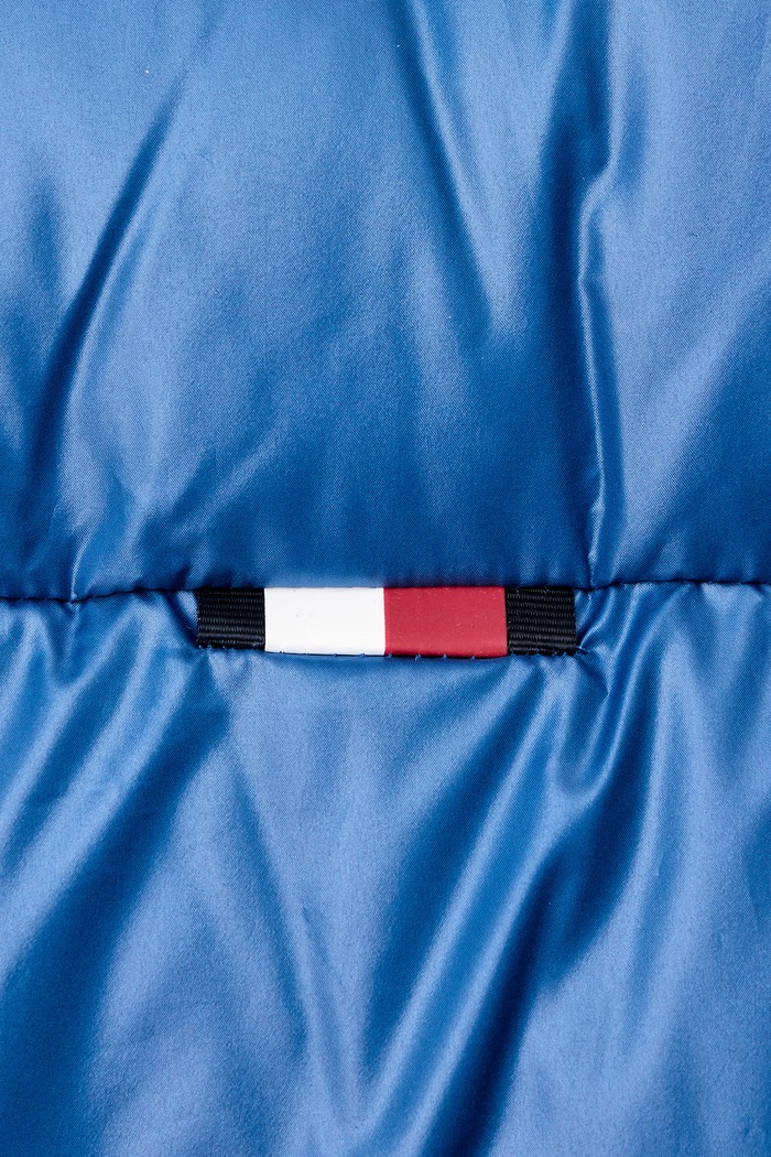 Krótka kurtka męska Tommy Hilfiger niebieski MW0MW40617