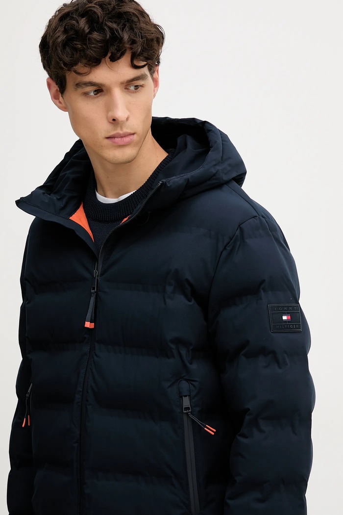 Oblečenie Bunda Tommy Hilfiger MW0MW40637 tmavomodrá
