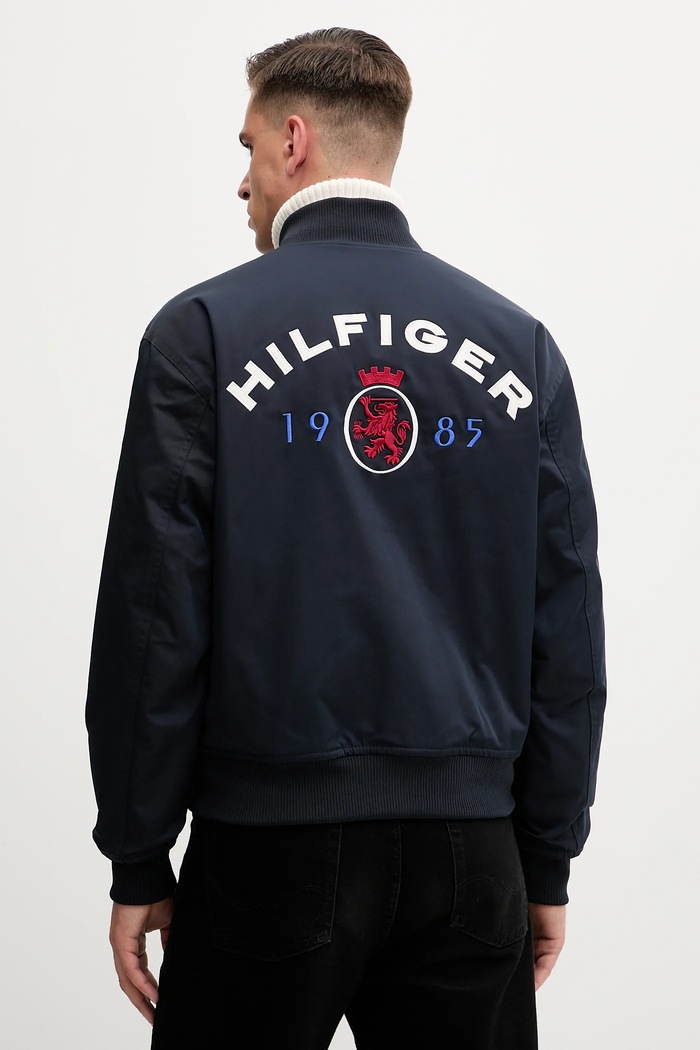 Oblečenie Bunda Tommy Hilfiger MW0MW41083 tmavomodrá