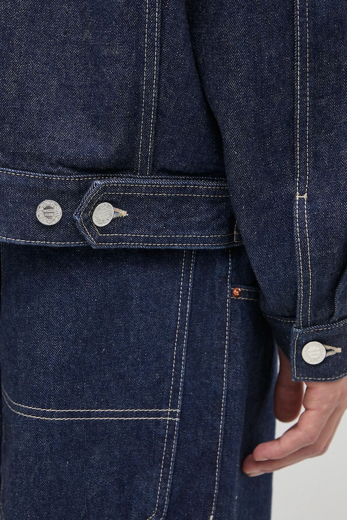 Džínová bunda VETEMENTS Hip-Hop Denim UH76DJ250N