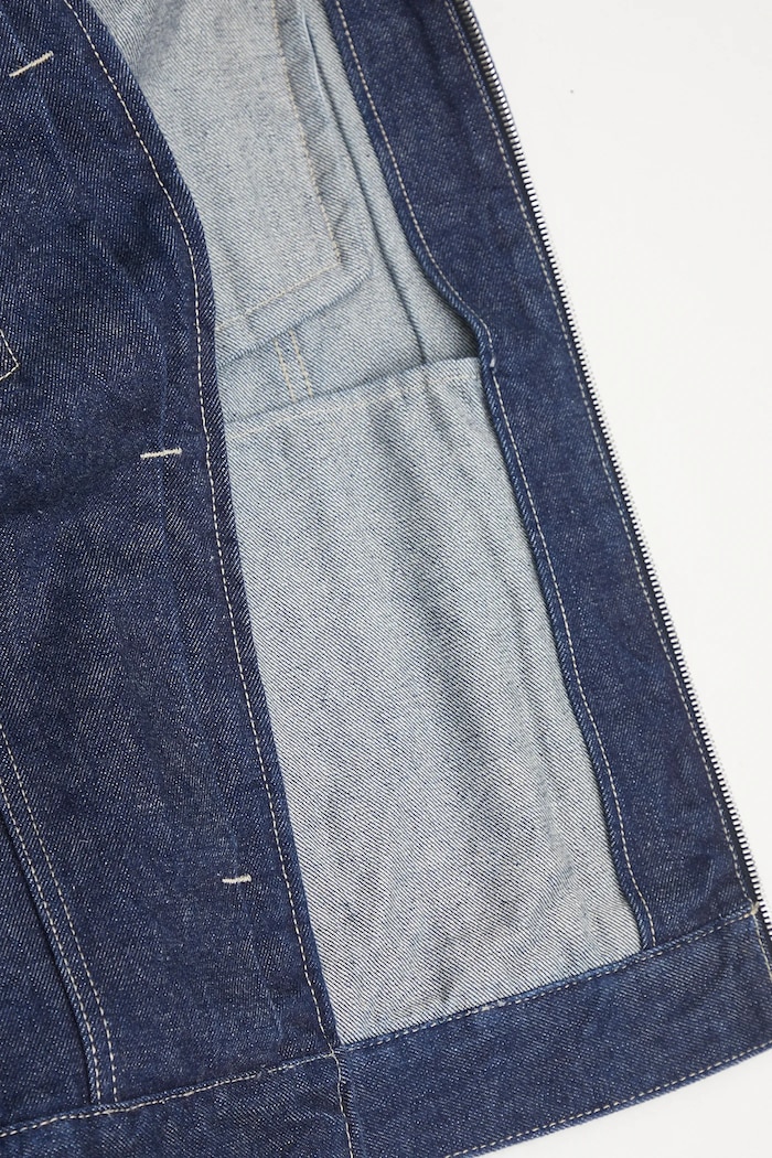 Džínová bunda VETEMENTS Hip-Hop Denim UH76DJ250N