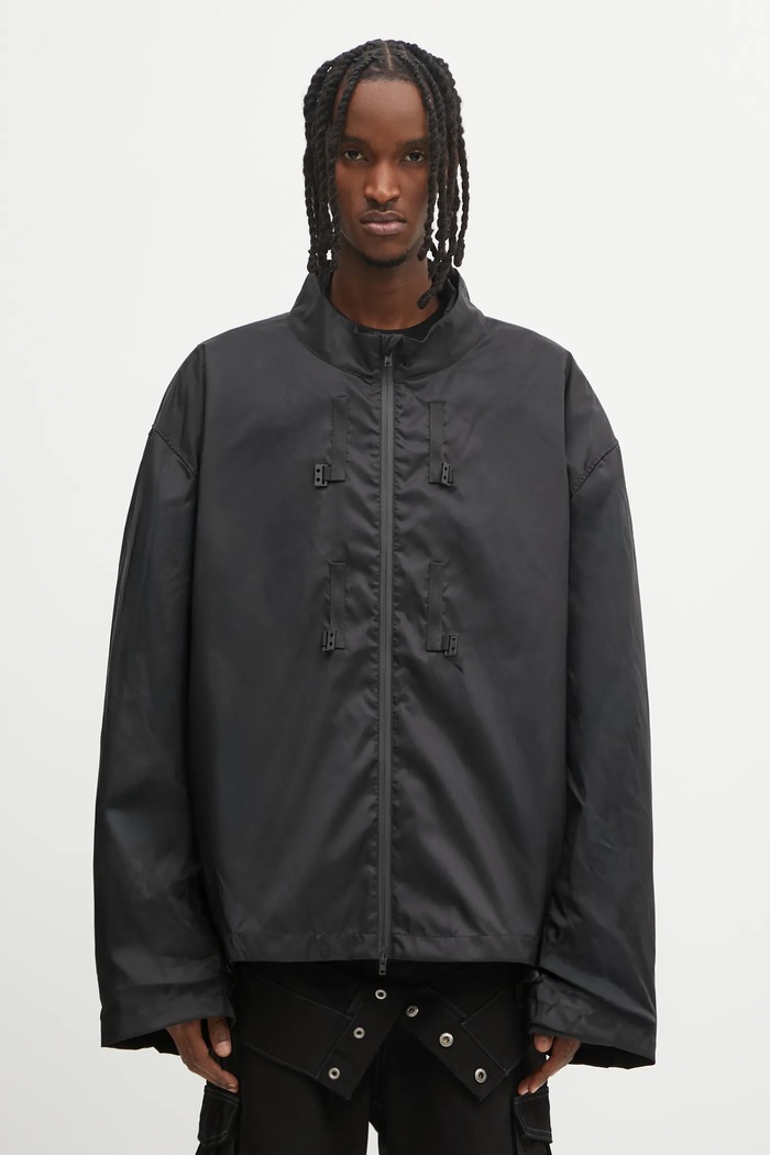Bunda VETEMENTS Biker Parka čierna UH76OJ750B