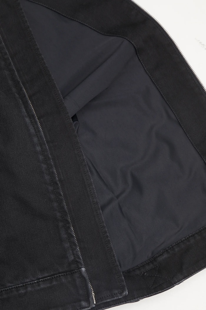 Rifľová bunda VETEMENTS Racing Denim UH76DJ900B2