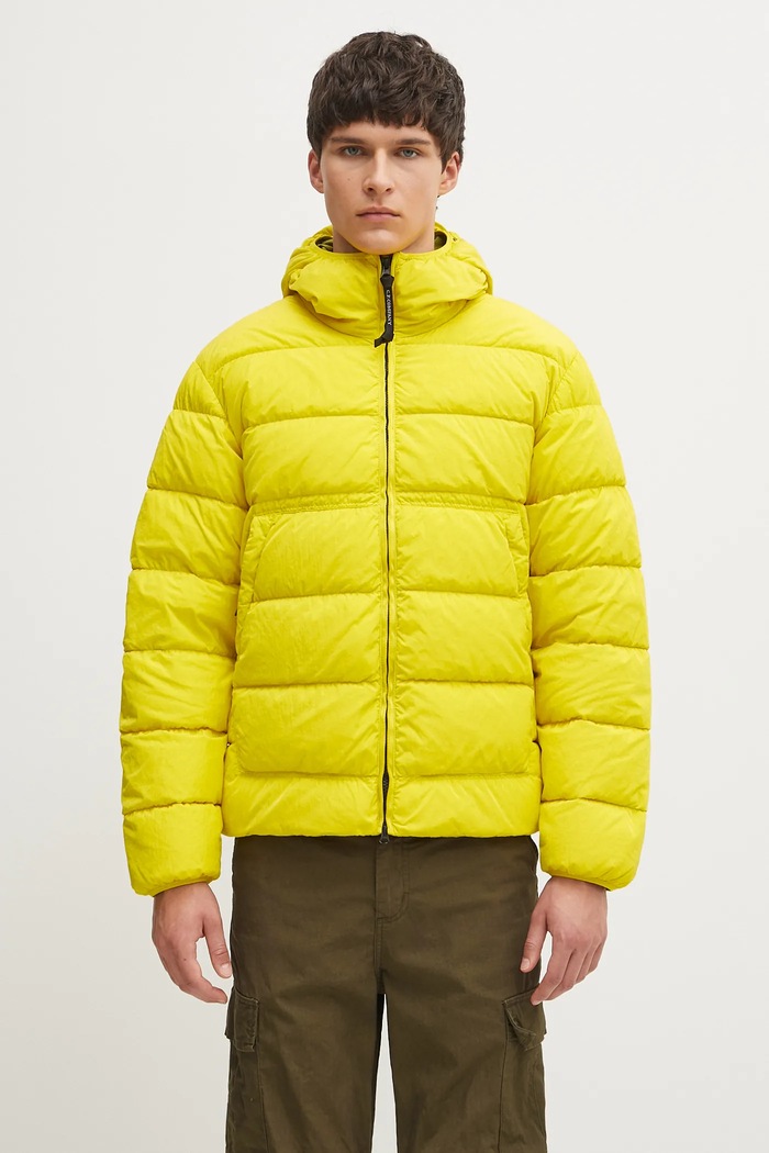 C.P. Company kurtka puchowa pozostałe zielony 19CMOW011A005904G