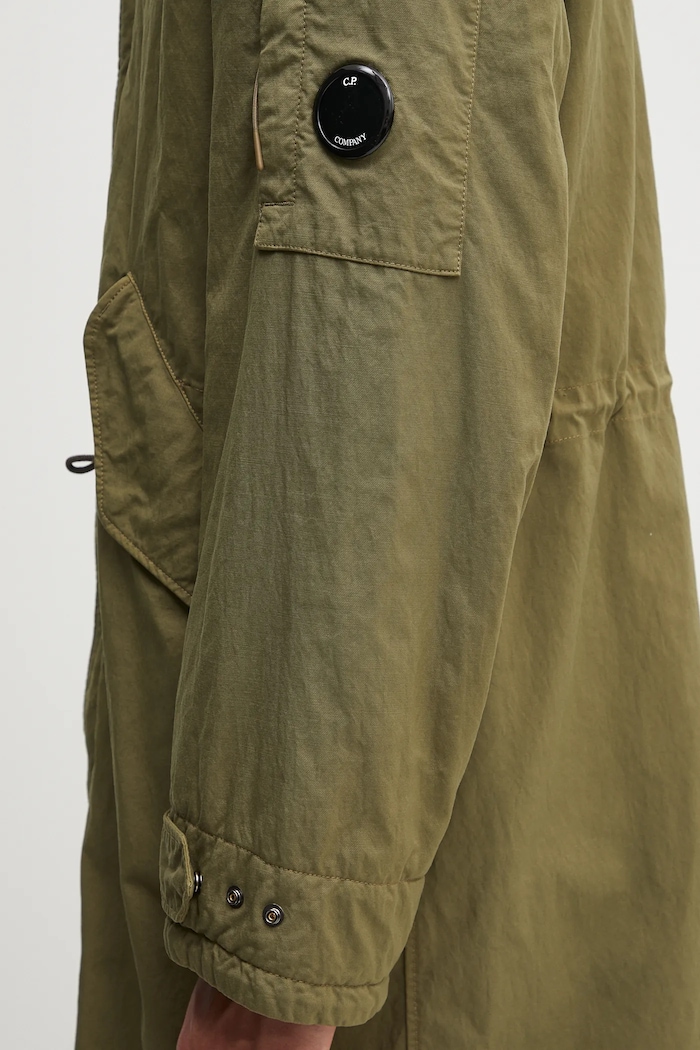 C.P. Company kurtka 19CMOW095A110305G zielony