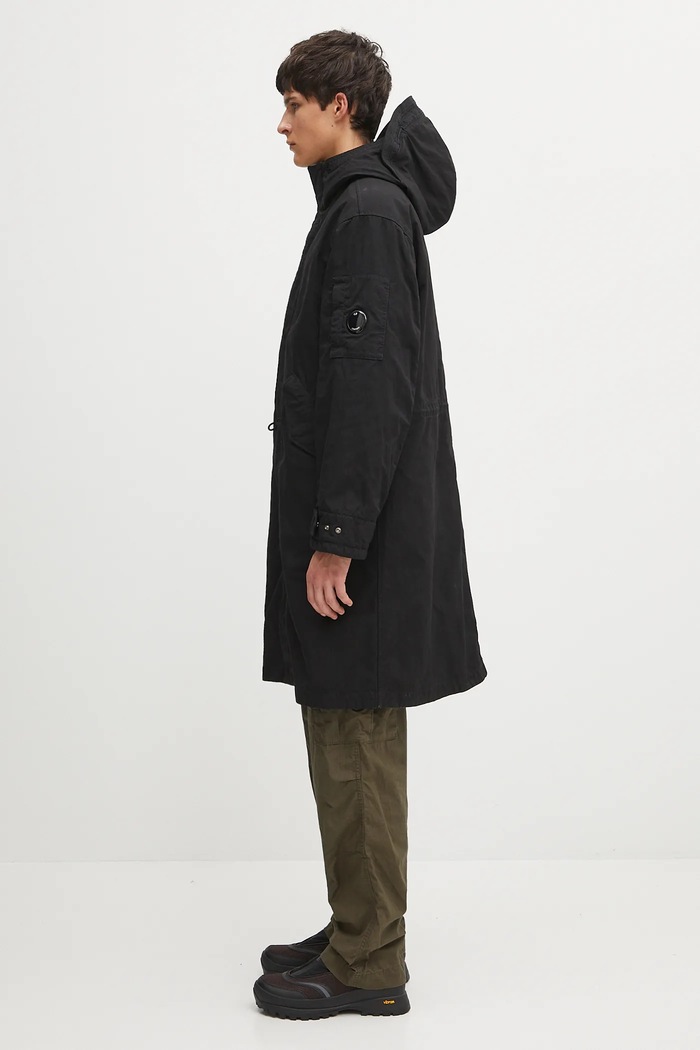 C.P. Company kurtka 19CMOW095A110305G czarny AW25