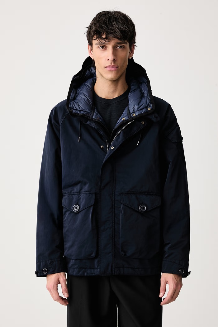 C.P. Company Μπουφάν 3 σε 1 Ανδρικό σκούρο μπλε 19CMOW189A110089G