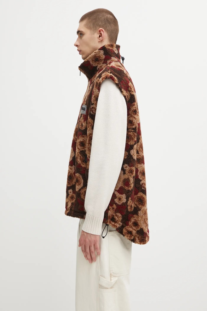 Αμάνικο μπουφάν Napapijri x Martine Rose NP0A4HEZFUA1 καφέ AW25