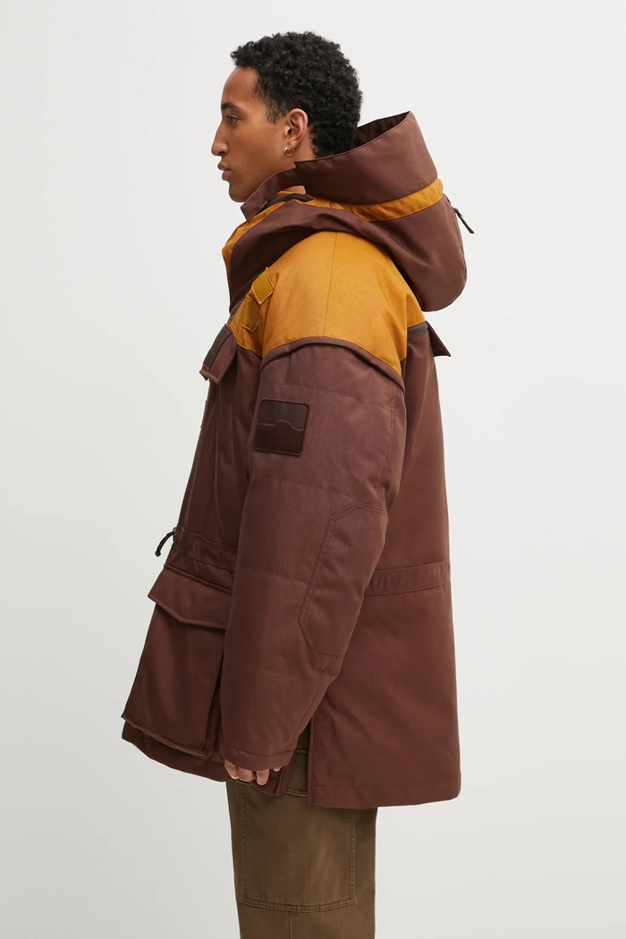 Μπουφάν Napapijri x Martine Rose NP0A4I57WT11 καφέ AW25