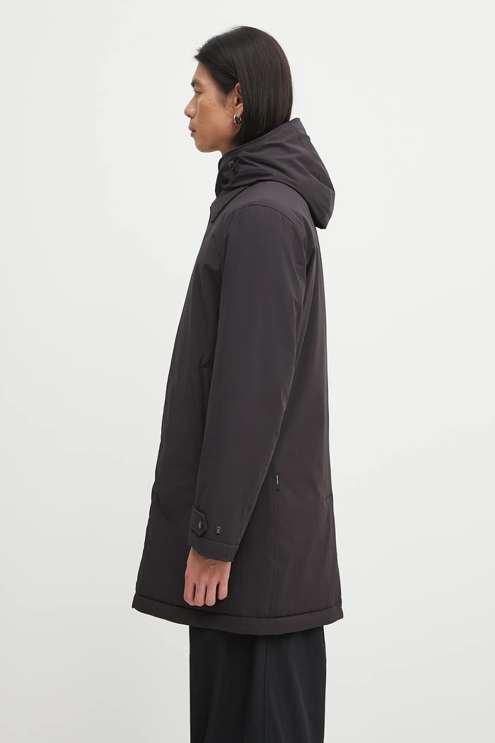 Woolrich kurtka Stretch 2 in 1 Carcoat CFWOOU0928MRUT3339 czarny AW25