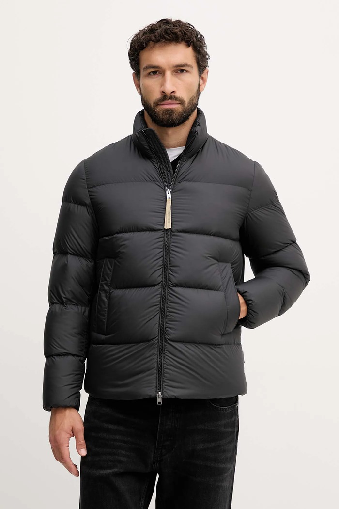 Woolrich piumino Cloud Eagle isolamento in piuma nero CFWOOU2086MRUT2635