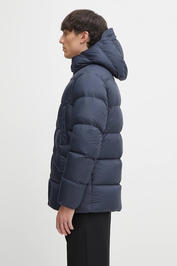 Woolrich kurtka puchowa Cloud Davis CFWOOU2087MRUT2635 granatowy AW25