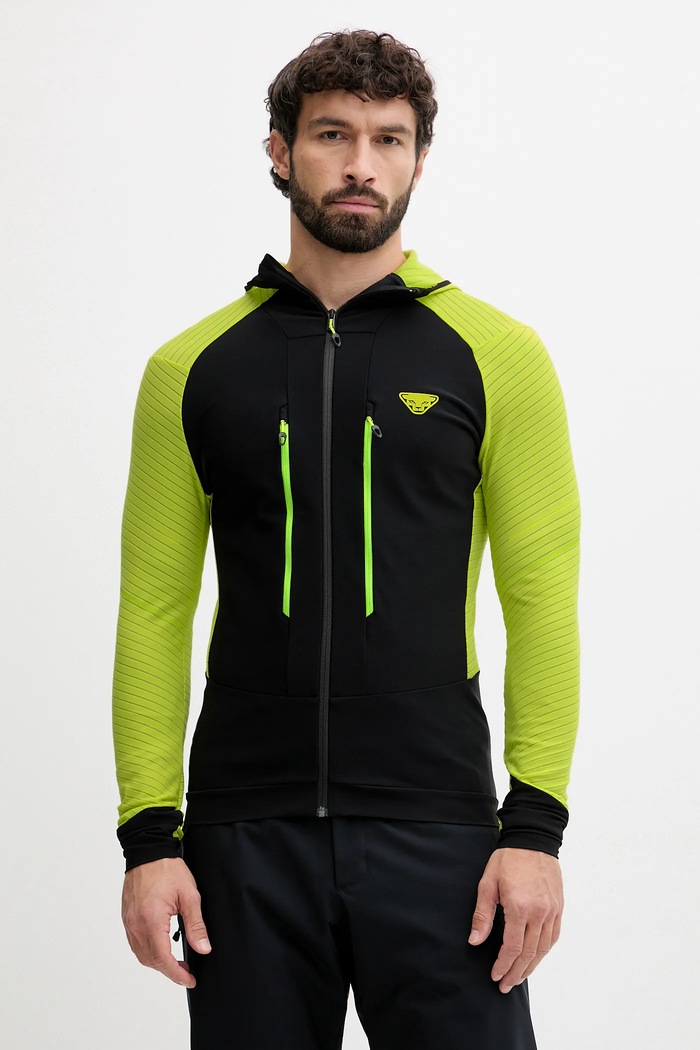 Dynafit bluza outdoorowa Mezzalama Race z elastanem zielony 08.0000071980