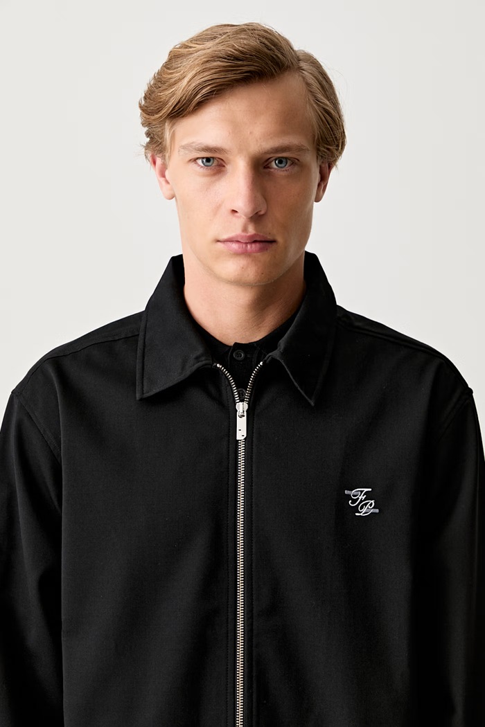 Одяг Filling Pieces Куртка з вовною Filling Pieces Coach Twill Wool 422560500247.130 чорний