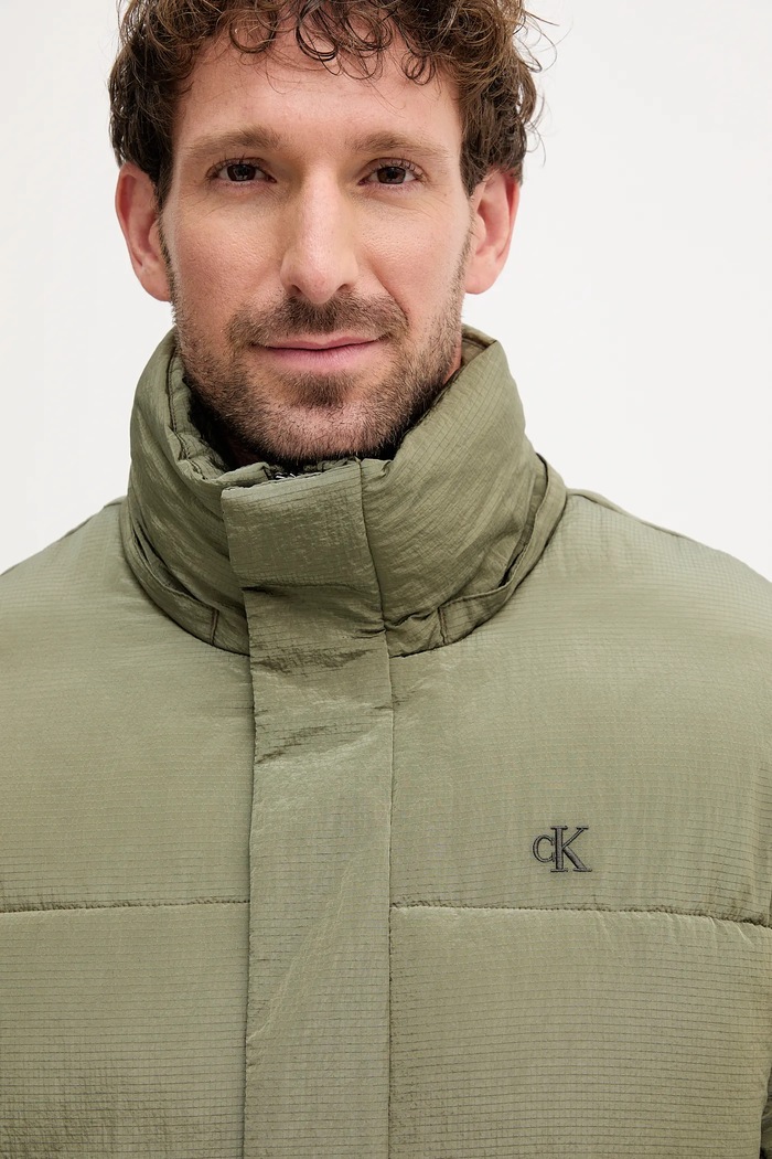 Bunda Calvin Klein Jeans LV04RD513G zelená