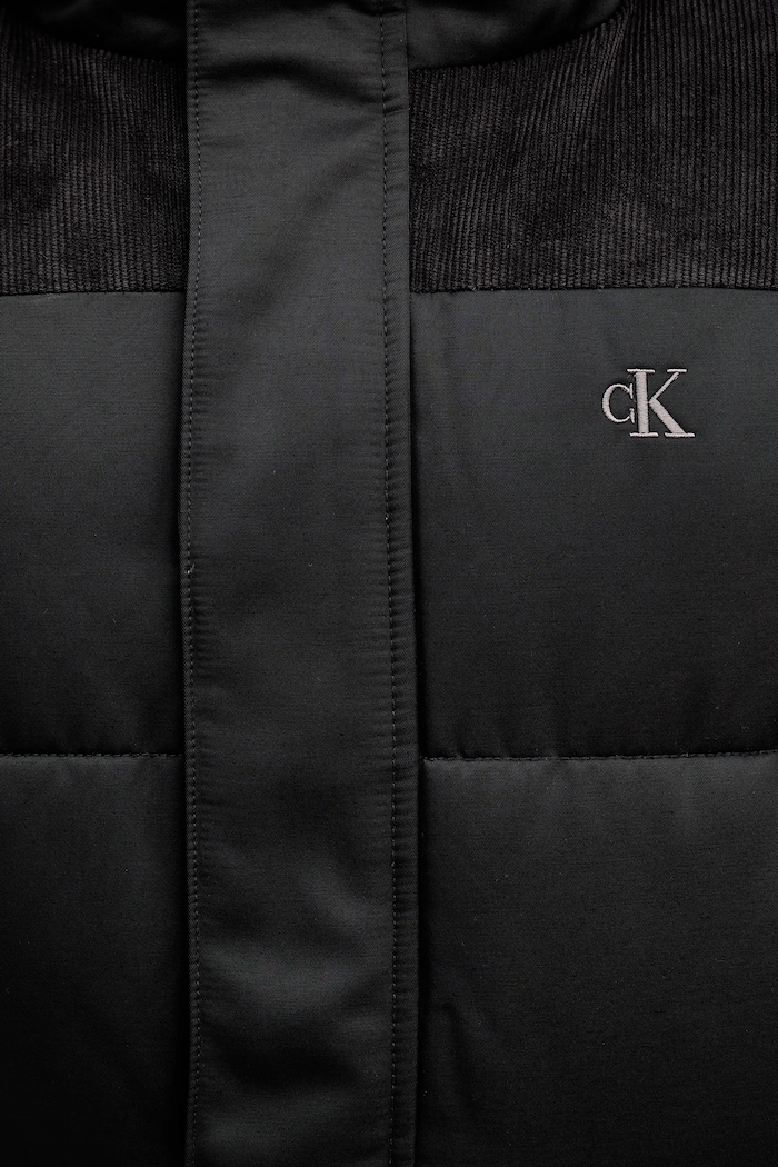 Calvin Klein Jeans rövid kabát LV04RD532G fekete