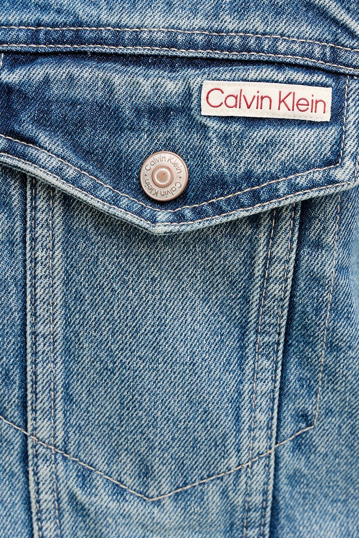 Calvin Klein Jeans farmerdzseki LV04RD737G kék