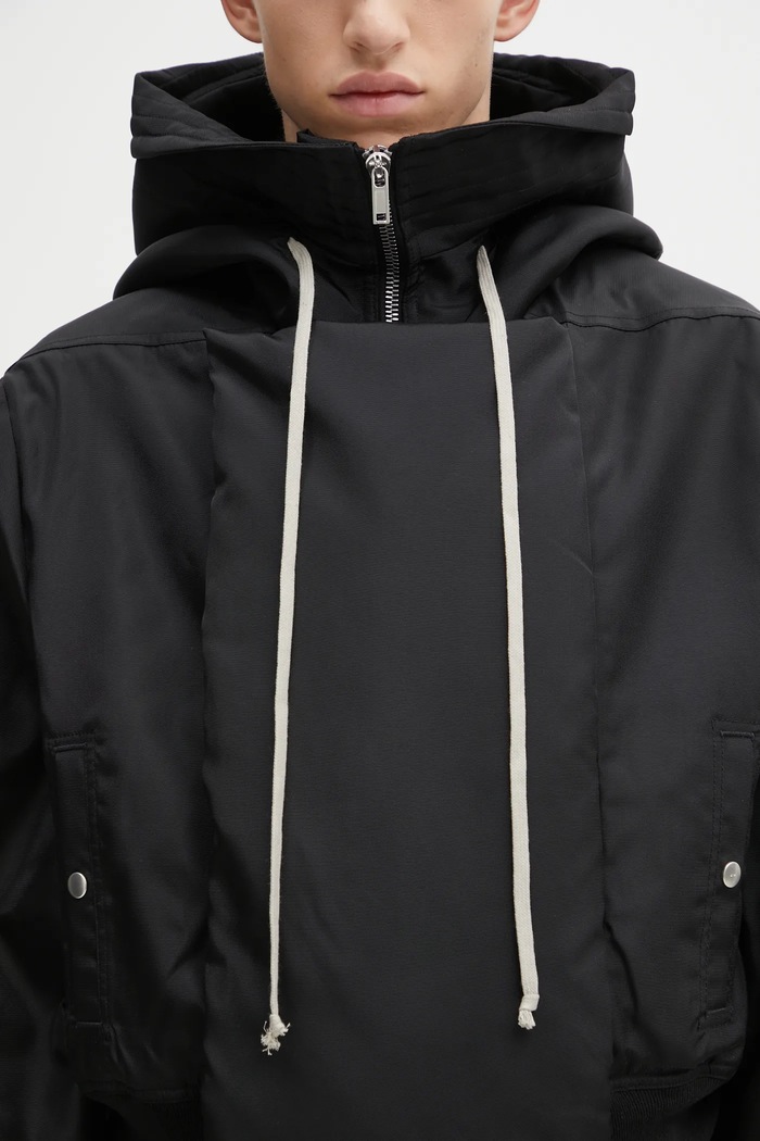 Jakna Rick Owens DRKSHDW Cropped Alice Parka DU02E7781.NCV