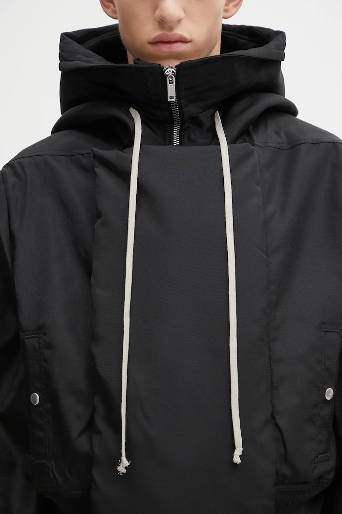 Jakna Rick Owens DRKSHDW Cropped Alice Parka DU02E7781.NCV