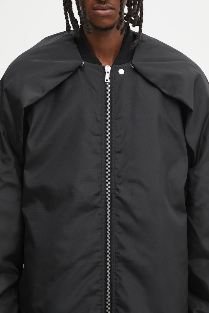 Rick Owens DRKSHDW geacă bomber Convertible Jumbo Peter Flight DU02E7789.NCV negru