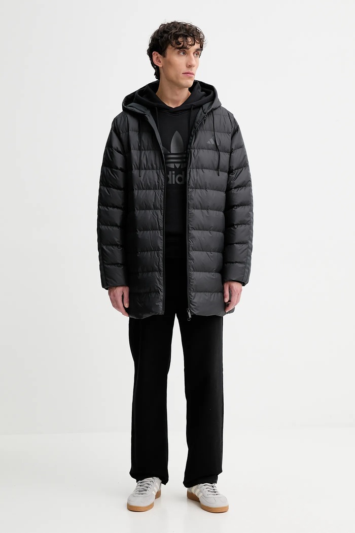 Péřová bunda adidas Essentials Climawarm JM4061 černá AW25