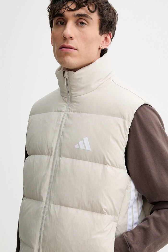 Pernati prsluk adidas Essentials Climawarm bež JM4079